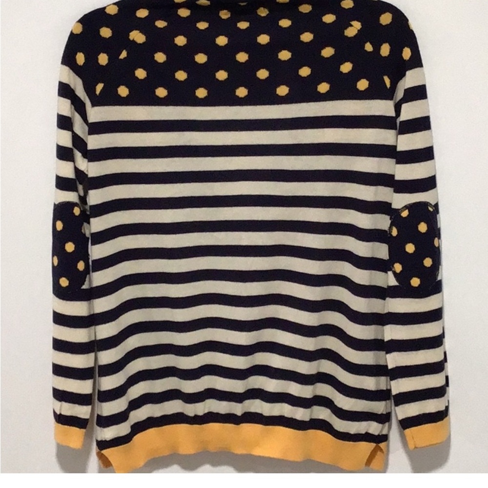 Pink Rose Black and Yellow Striped Cardigan - Picture 3 of 7
